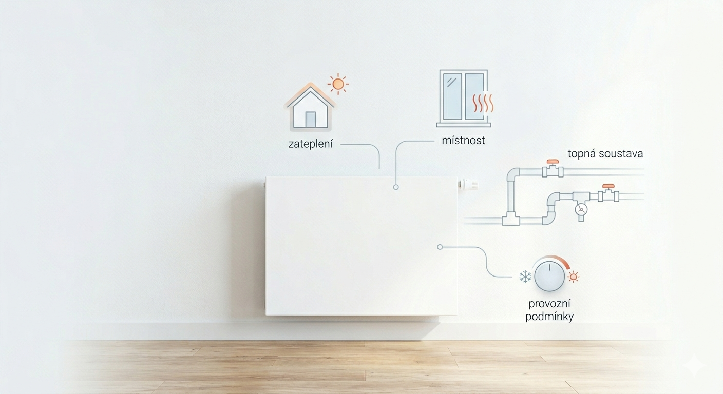 Ilustrace k článku Jak vybrat výkon radiátoru